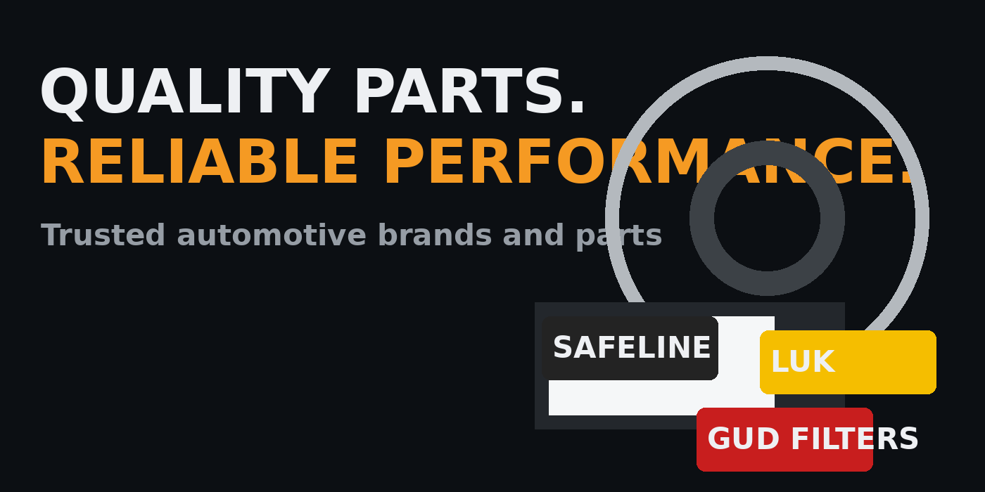 Automotive brands and parts